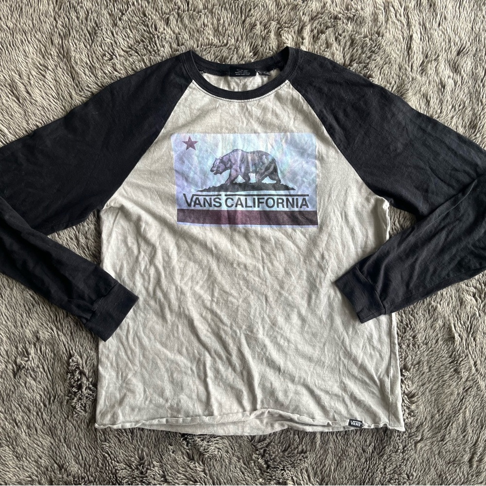 Vans California Black and White Men's Shirt
